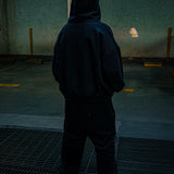Double Zip Hoodie Boxy fit Diamond