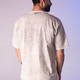 Basica Oversize Acid Wash  Gris claro 14274