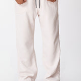 Sweet pant Marfil textura cuadros 14372