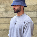Bucket hat azul navy /svg blanco 14261