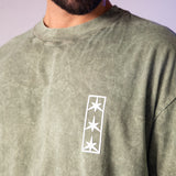 T Shirt Oversize Green Star 24/always Ref. 14278
