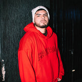 Hoodie Boxy fit Red district