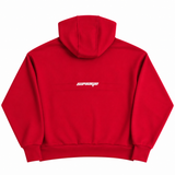 Hoodie Boxy fit Red district