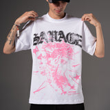 Camiseta Oversize Help rosa savage  250 gramos 14653