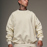 Crewneck Marfil 400 gramos 100 % Algodón