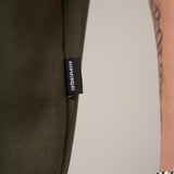 BOXY FIT 300 GRAMOS, 100% ALGODÓN VERDE MILITAR