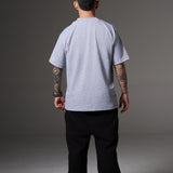 OVERSIZE JASPER GRAY T-SHIRT SVG 