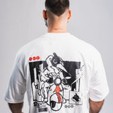 T Shirt Oversize Magazine Ref. 14307 Streetwear brand Ivory