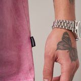 Basica Oversize Acid Wash Rosada 14382