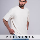 PRE VENTA CAMISETA BEIGE OVERSIZE SVG 13837