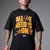 T shirt negra all we need 250 gramos
