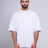 CAMISETA SIN MARQUILLAS BLANCA 14047 SVG UNICOLOR
