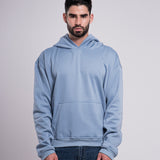 BLUE GREY JACKET 14099 SVG UNICOLOR BRUSHED COTTON