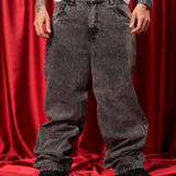 JEAN BAGGY SAVAGE LIGHT GRAY