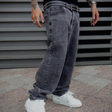 JEANS BAGGY FIT SAVAGE GRIS OSCURO 14518