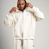 Zip Hoodie Marfil 435 gramos14337