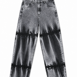 JEAN BAGGY SAVAGE BLACK WAVES