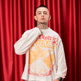 Crewneck Boxy savage long sleeve red district   250 gramos