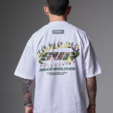 T shirt crema camuflaje 250 gramos