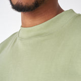 300 GRAMS 100% COTTON LIGHT GREEN T-SHIRT 