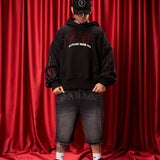 Pre venta Hoodie Boxy fit Negro Savage drop 2026 + Pedreria