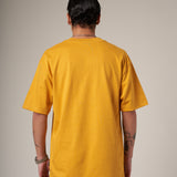 T-SHIRT 250 GRAMS, 100% YELLOW COTTON