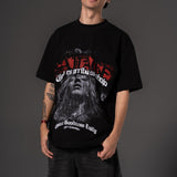 Camiseta Oversize Good heart  savage  250 gramos 14646