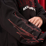 Pre venta Hoodie Boxy fit Negro Savage drop 2026 + Pedreria