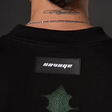 Camiseta Oversize  Como es arriba es abajo savage  250 gramos 14647