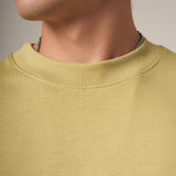 250 GRAMS T-SHIRT, 100% LIGHT GREEN COTTON