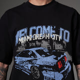 T shirt welcome to Miami azul 250 gramos 14604