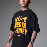 T shirt negra all we need 250 gramos