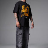 JEANS BAGGY 8 BOLSILLOS PARCHE GRIS OSCURO