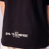 T Shirt Oversize Black Savage club 24/always Ref. 14275