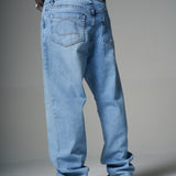 JEANS STRAIGTH SAVAGE AZUL CLARO  14501