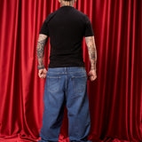 JEAN BAGGY  MID BLUE