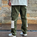 Cargo Military Green Living Flower Print 14215