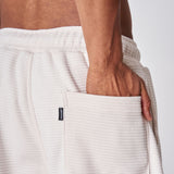 Sweet pant Marfil textura cuadros 14372