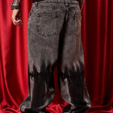 JEAN BAGGY SAVAGE BLACK WAVES