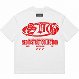 Camiseta Marfil Oversize Repping Bogota Savage  250 gramos