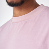 270 GRAMS T-SHIRT, 100% LIGHT PINK COTTON