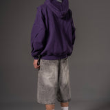 Hoodie Nova  Sun fade Morado 400 gramos
