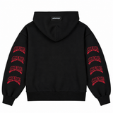 Hoodie Boxy fit Negro SVG