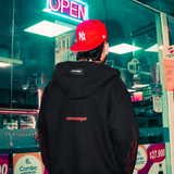 Hoodie Boxy fit Negro Savage drop 2026