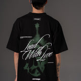 Camiseta Oversize  Como es arriba es abajo savage  250 gramos 14647