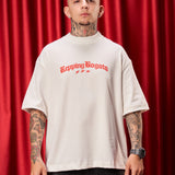 Camiseta Marfil Oversize Repping Bogota Savage  250 gramos