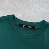 Camiseta 100% Algodón Peruano verde Oversize 250 Gramos