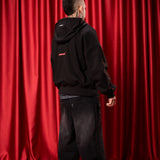 Hoodie Boxy fit Negro Savage drop 2026