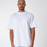 300 GRAMS 100% WHITE COTTON T-SHIRT 