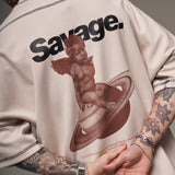Savage company arena  310 GSM 100% Algodón